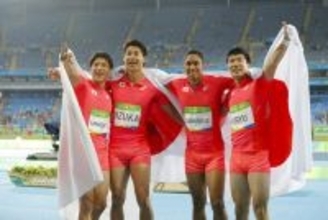 日本の「お家芸」４×100mリレー。世界を驚かせたリオ五輪の舞台裏