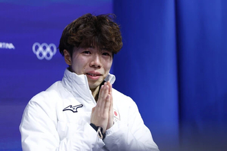 【ミラノ五輪】佐藤駿は羽生結弦の演技映像を見て気持ちを高め、三浦佳生から心に火をつける喝をもらった