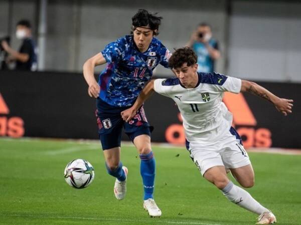 森保ジャパンのセルビア戦を数字で分析 ビルドアップには苦戦 相手３バックの守備には成果も 21年6月14日 エキサイトニュース