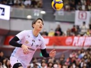 【男子バレー】小野寺太志のオールラウンダーぶりが完成形に 首位サントリーの連勝に貢献