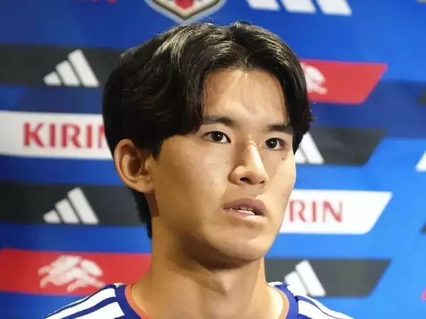 【サッカー日本代表】後藤啓介が描く、2030年ワールドカップへの道筋「今は上田選手が圧倒的な存在ですけど...」