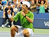 「18歳の錦織圭「世界4位」フェレール撃破の衝撃　「グランドスラムでトップ5の選手に勝つとか、ありえない」」の画像1