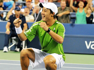18歳の錦織圭「世界4位」フェレール撃破の衝撃　「グランドスラムでトップ5の選手に勝つとか、ありえない」
