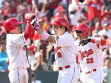 「【プロ野球】田中広輔が語る"タナ・キク・マル"トリオと、３連覇のなかで「本当にしんどかった」シーズン」の画像1