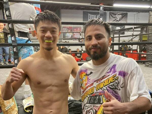 【密着取材】中谷潤人がLAキャンプを終了　井上尚弥が待つスーパーバンタム級での初戦に向け、カルデナスと99ラウンドのスパー