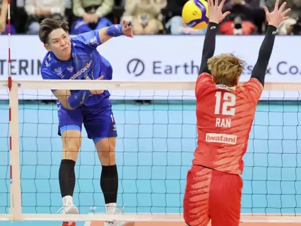 【男子バレー】西田有志、SVリーグ開幕戦勝利で新章が始動 「過程がものを言う」と今季に自信