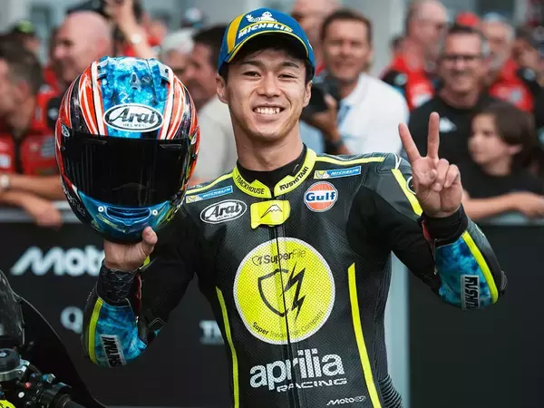MotoGP小椋藍、日本人22年ぶりの優勝を語る　「『自分が世界で一番速かった』と、より強く感じた」