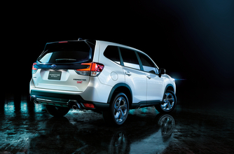 フォレスターでも憧れのグレードが選べるようになる！　「STI Sports」の仕様を発表してついにその姿を公開