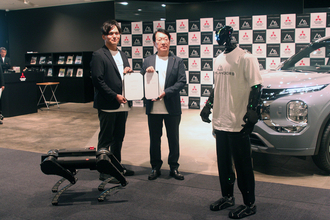 三菱自動車がスタートアップ企業と提携して「人型ロボット」を生産！　自動車メーカーがロボットを作る「超合理的」な理由