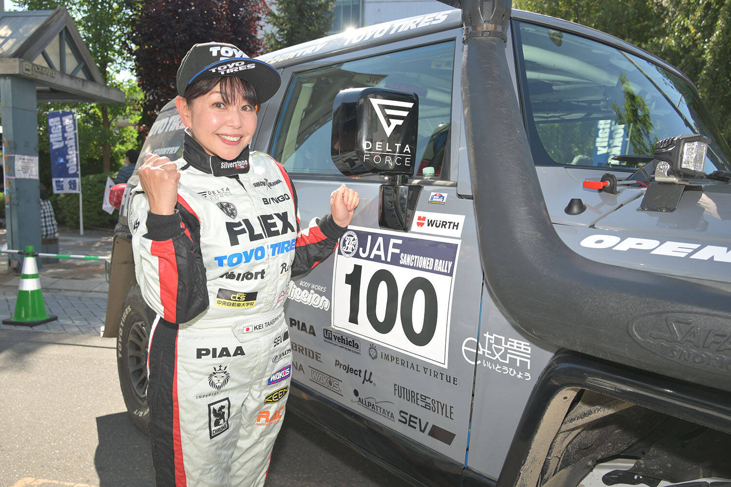 ただ今大注目の新カテゴリー！　クロカン四駆が爆走する全日本ラリー選手権「OP-XCクラス」の華やかさがヤバい