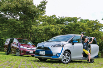 乗降性の良し悪しはボディブローのように効いてくる！　Ｓクラスミニバン＆プチバン４台をガチ比較した