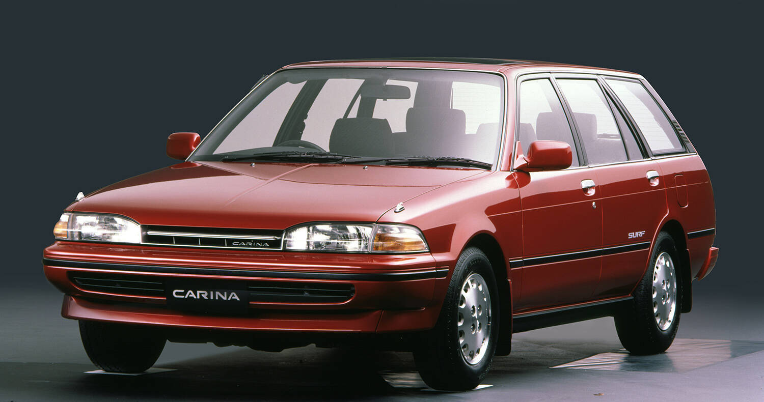 ストレートすぎる車名！　若いサーファーにターゲットを絞った「カリーナサーフ」はまさに青春の１台だった