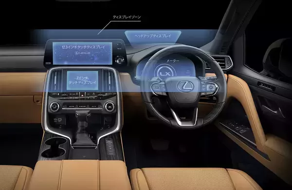 「最上位SUVがついに登場！　レクサス新型「LX」が発売開始」の画像
