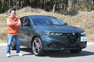 【試乗】パワーもトルクも変更ないのにマイチェンで確実に速くなった！　アルファロメオ・トナーレの切れ味鋭いハンドリングに心酔