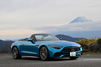 【試乗】メルセデスAMG SLは「重厚」から「スポーティ」へ路線変更！　さらに４気筒化したのにその価値はマシマシなワケ