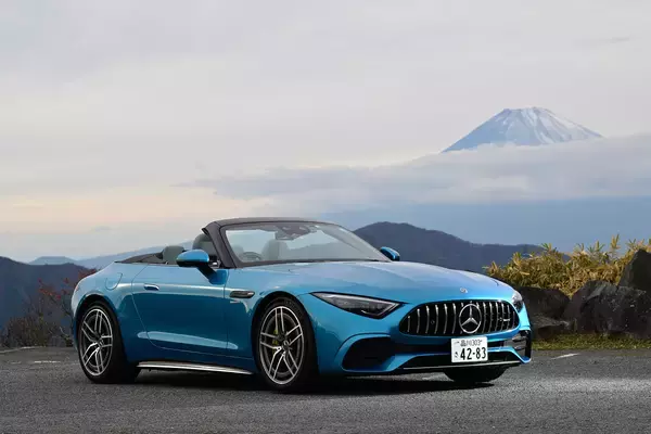 【試乗】メルセデスAMG SLは「重厚」から「スポーティ」へ路線変更！　さらに４気筒化したのにその価値はマシマシなワケ