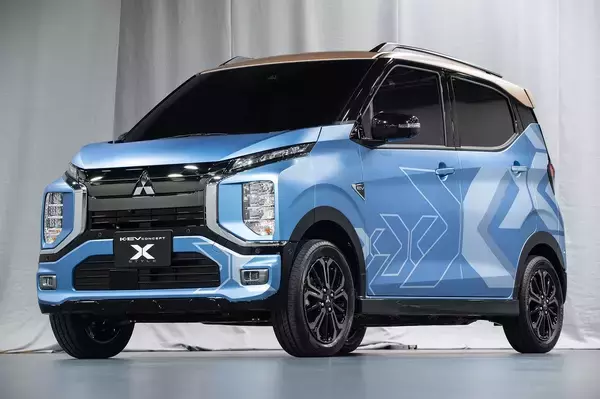 「名門ラリーアート復活に大注目の軽EVも初披露！　話題のクルマがずらり揃った三菱ブース【東京オートサロン2022】」の画像