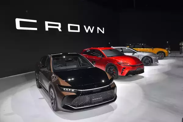 「EVもクラウンも発売前のモデルを大量公開！　なぜトヨタだけ衝撃の「新車発表」が可能なのか？」の画像