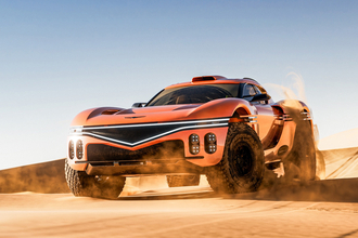 中東の富豪の「砂漠でジャンプ」を前提に設計されたコンセプトカー！　ヒョンデ「Ｘスコルピオ」のぶっとび具合がヤバすぎる