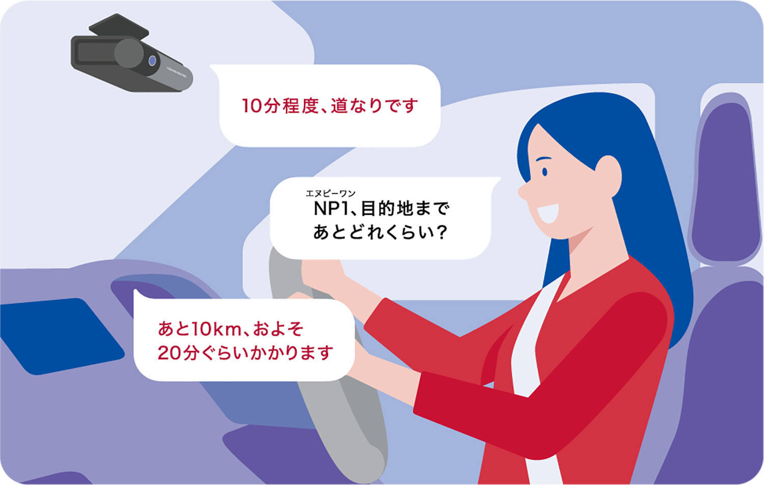 会話ができるってどういうこと!?　最新ドラレコがもはや「助手席の人」みたいだった