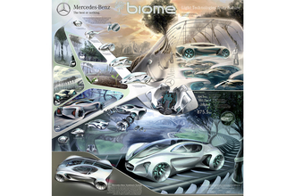 種を蒔くとクルマが育つ……ってマジか！　ドラえもんの道具感満点のメルセデス・ベンツが考えた「バイオーム」とは