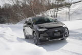 「【試乗】発売前なのにイキナリ雪道！　スバルのEV「ソルテラ」のAWDはやっぱりスバルらしさ全開だった」の画像12