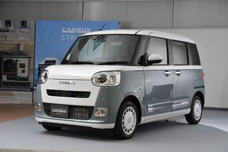 これなら娘だけじゃなくてパパも使える！　ついにターボも設定された「ダイハツ・ムーヴキャンバス」の進化っぷりが圧巻