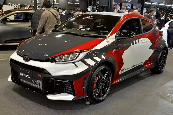 「モリゾウの勢いは止まらない！　WRCドライバーの名を冠したGRヤリス２台はまもなく抽選発売開始!!【大阪オートメッセ2024】」の画像