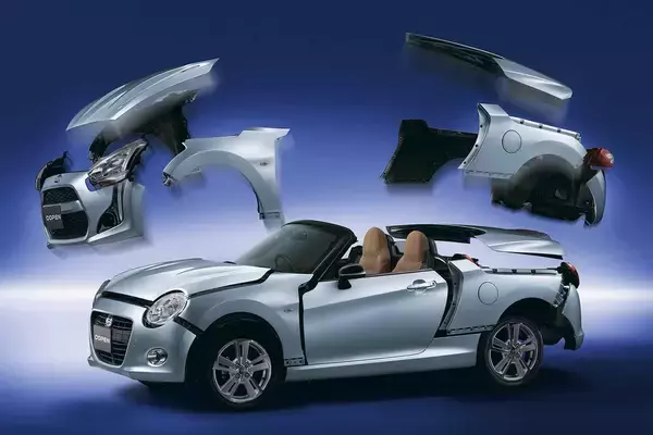 「着せ替え可能なクルマ「コペン」ってホントに着せ替えてる人いるの？　と思ったら年間20セットも売られていた！」の画像