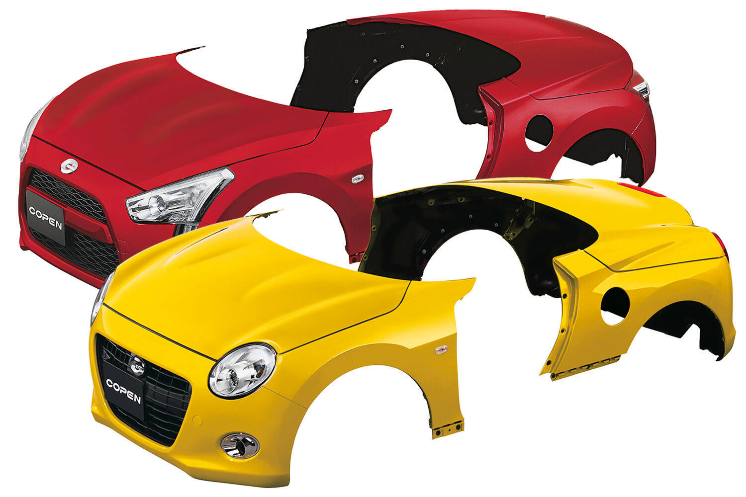 着せ替え可能なクルマ「コペン」ってホントに着せ替えてる人いるの？　と思ったら年間20セットも売られていた！