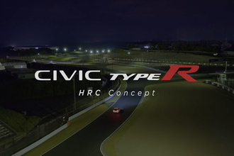 徐々に明らかになる「シビック タイプＲ HRCコンセプト」！　佐藤琢磨＆岩佐歩夢の走行シーンまで公開!!