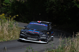 ラリージャパン開幕直前にテスト走行を実施！　初のハンコックタイヤのフィーリングをドライバーに直撃