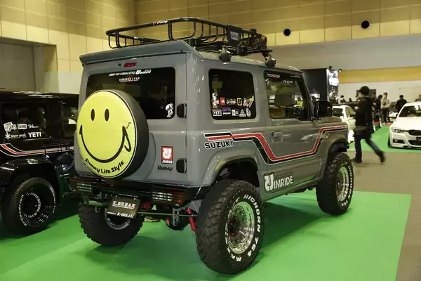 「竹槍を超えた星槍！　もはやパイプオルガン！　オートメッセを彩った衝撃「マフラー」コレクション」の画像