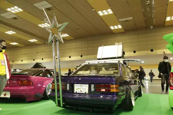 「竹槍を超えた星槍！　もはやパイプオルガン！　オートメッセを彩った衝撃「マフラー」コレクション」の画像