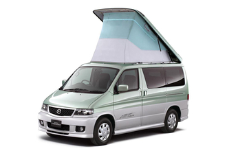 秒で寝られるありがたさ！　かつてメーカー謹製の「ルーフトップテント」を標準装備したアウトドア最強車があった