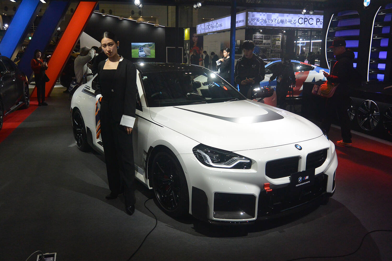 特別ラッピングのM8 Competitionの存在感は格別！　BMWブースは思わずため息が漏れ出るほどのラインアップ【TAS2024】