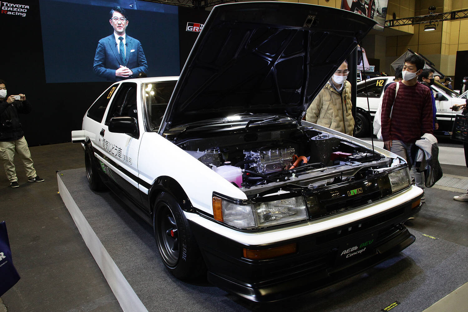 フルチューンのガソリンか？　サーキット仕様の電気か？　ノーマルライクな水素か？　３台のAE86徹底比較