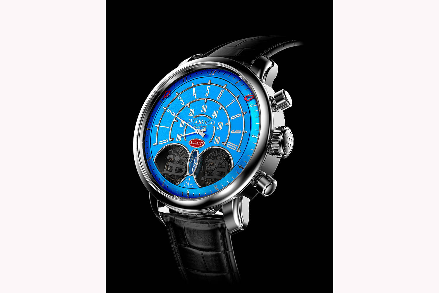 １億円あっても新車が買えないブガッティ！　カーボン製のシャンパンケースに数千万円の時計まで「アイテム」も圧巻だった