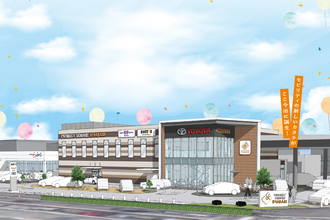 飲食店に図書館に洋服屋まで入った新車ディーラーがオープン！　「ディーラー離れ対策」としてこれから流行る可能性大