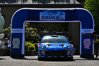 SUBARUの新戦闘機「4WDのBRZ」を全日本ラリーに投入！　世界の新井と開発者に戦闘力を直撃した