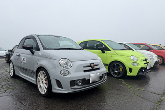 足で買ったはずのアバルト595に沼ってまさかのヒルクライム挑戦！　雨にビビるも想像以上に楽し過ぎてさらなる沼に落ちる予感