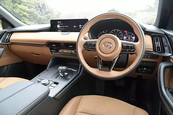 「【試乗】CX-60 PHEVは車格にマッチしたジェントルなパワーユニット！　充電設備が自宅にあるならアリな選択だった」の画像