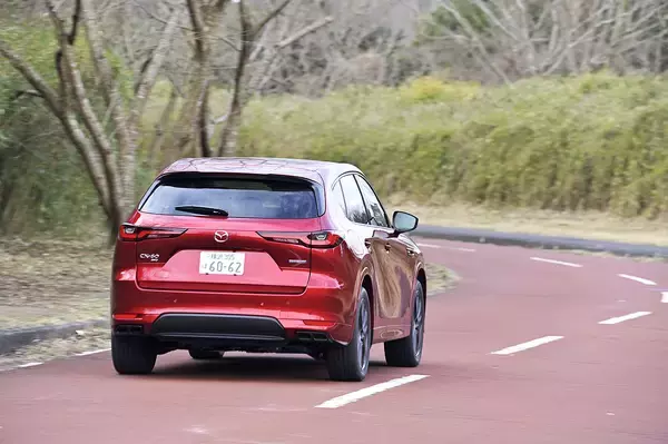 「【試乗】CX-60 PHEVは車格にマッチしたジェントルなパワーユニット！　充電設備が自宅にあるならアリな選択だった」の画像
