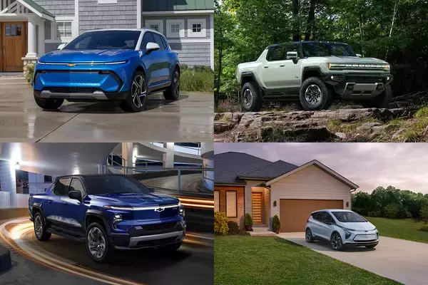 「最新EVの両脇に6.2＆4.2リッターV8エンジン車！　デトロイトショーの展示はGMの「迷い」か？」の画像