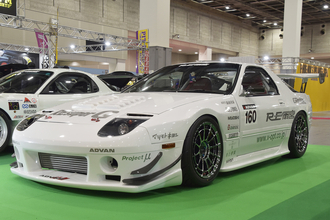 あのRE雨宮「風林火山」RX-7がオートメッセで復活！　元祖仕様を忠実に再現したマシンメイキングに脱帽【大阪オートメッセ2026】