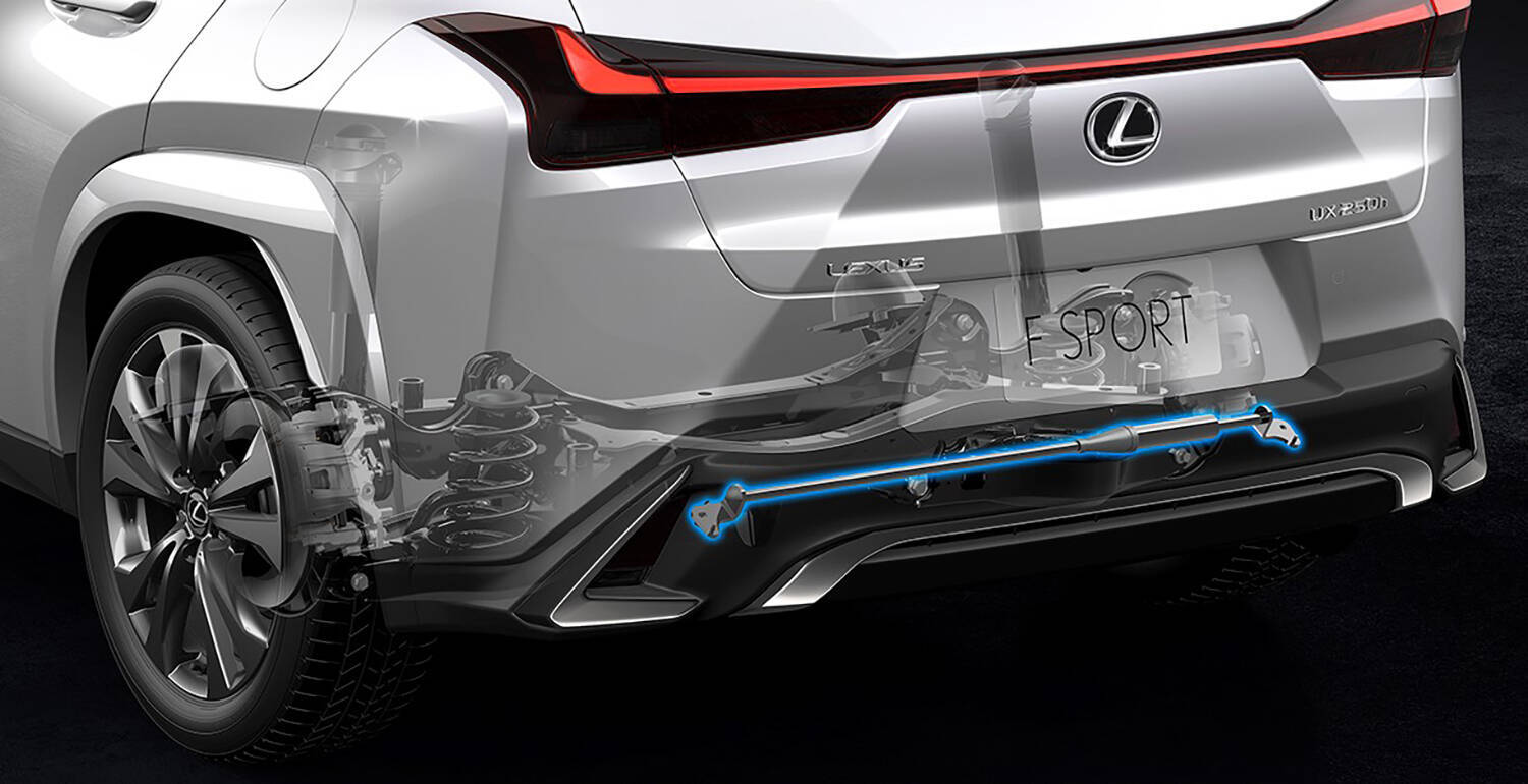 ボディ剛性・静粛性・使い勝手が大幅向上！　先進安全運転支援機能とコネクテッドサービスを充実させた改良型レクサスUX世界初公開