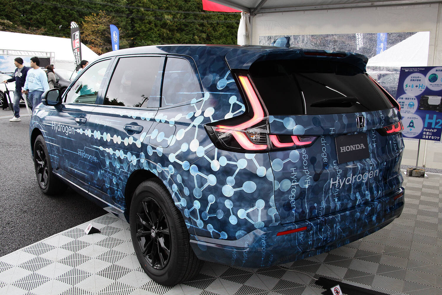 水素燃料電池＆BEVの両方を併せ持つ「ホンダCR-V」がお目見え！　2024年に「現実的な価格」で発売予定!!