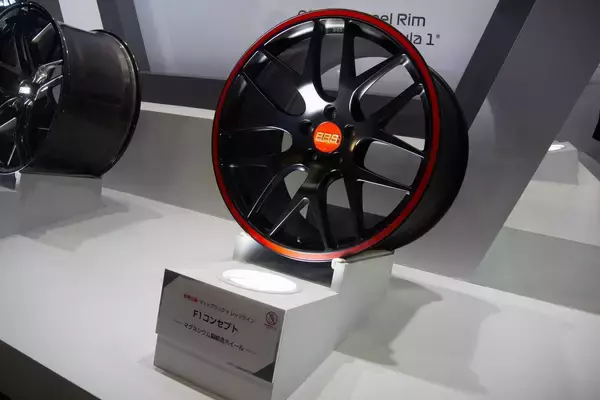 「従来比10%も軽量化！　BBSが新素材を使った新型ホイールを発表【東京オートサロン2023】」の画像