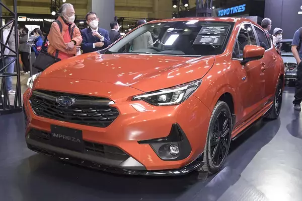 新型インプレッサに500台限定のレヴォーグSTI Sport♯！　スバリストが思わず吸い込まれるSUBARU／STIブース【東京オートサロン2023】