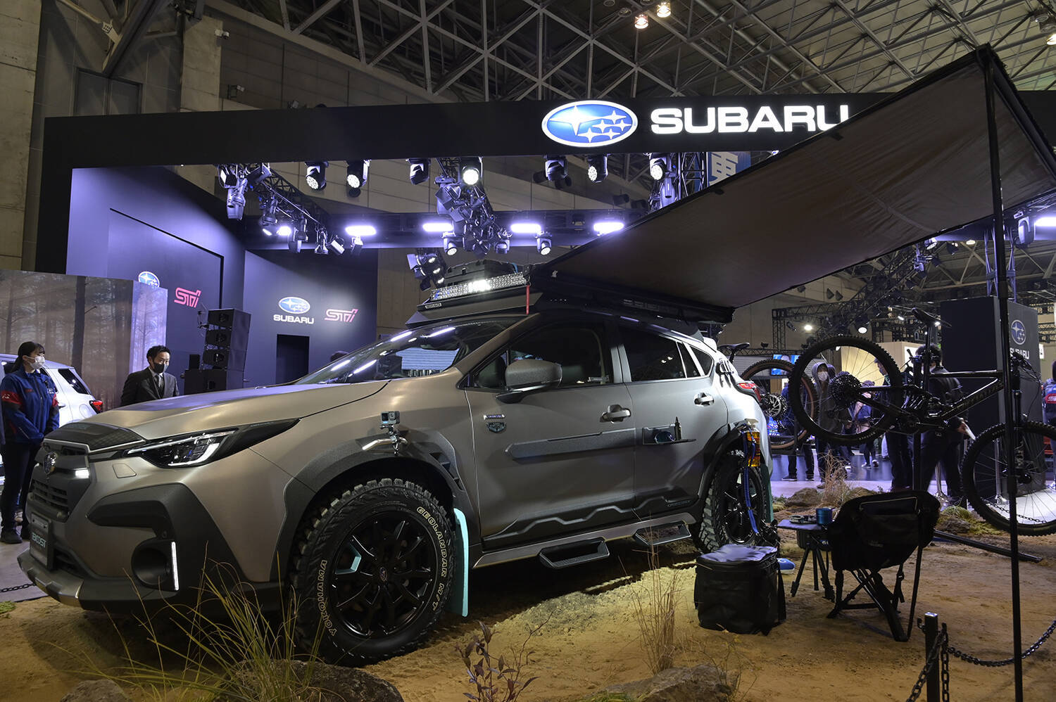 新型インプレッサに500台限定のレヴォーグSTI Sport♯！　スバリストが思わず吸い込まれるSUBARU／STIブース【東京オートサロン2023】